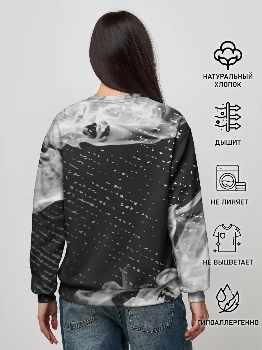 Женский свитшот / JUVENTUS / ЮВЕНТУС