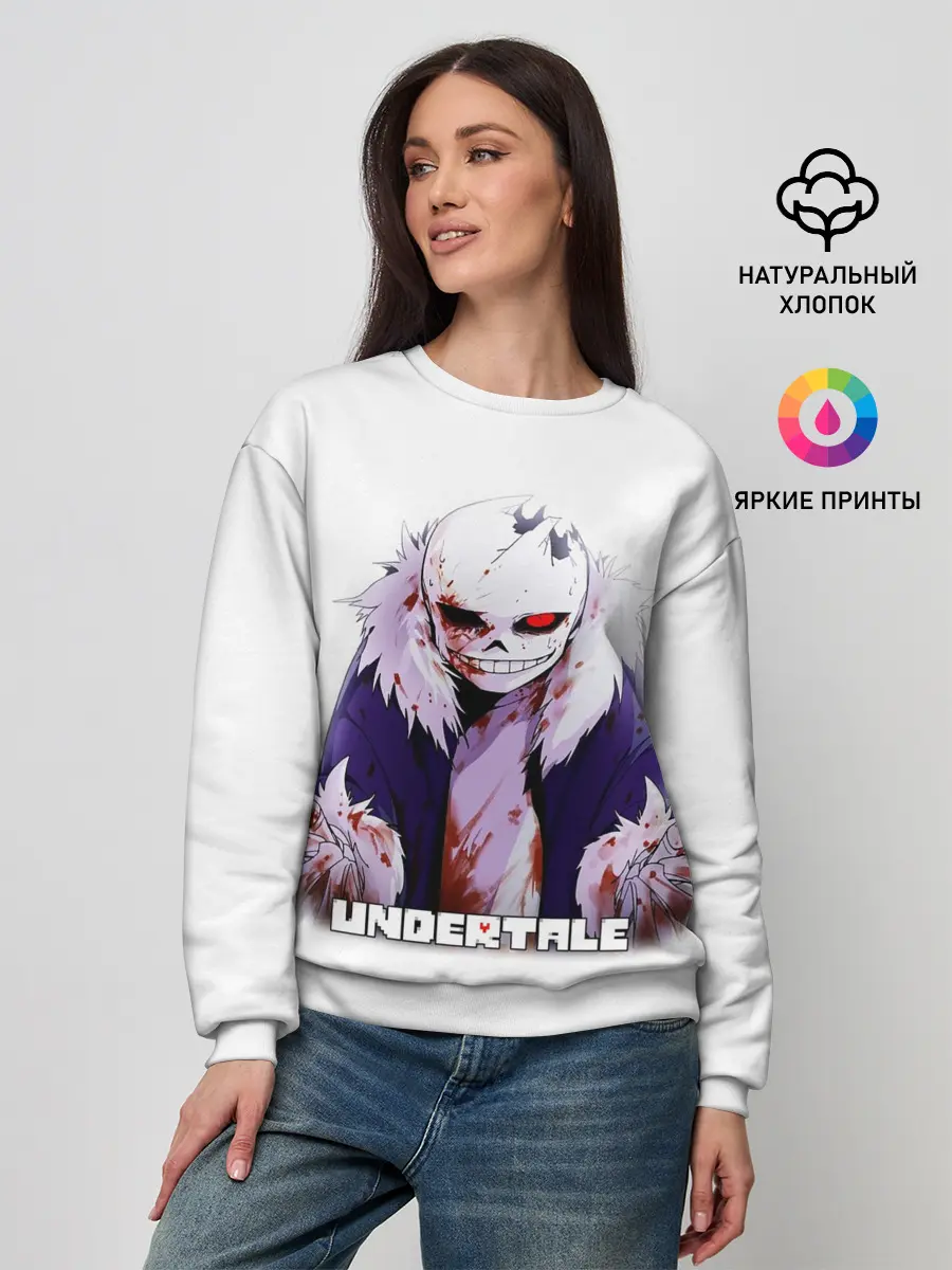 Женский свитшот / UNDERTALE