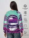 Женский свитшот / Цветочный Астронавт