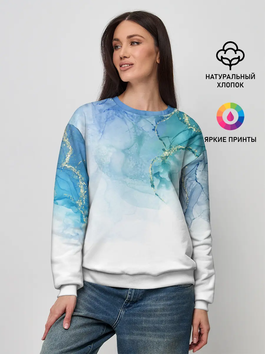 Женский свитшот / Краски