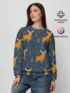 Женский свитшот / Быки