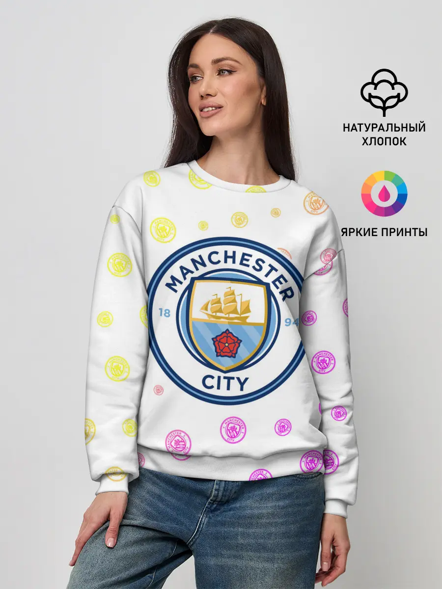 Женский свитшот / MANCHESTER CITY Манчестер Сити