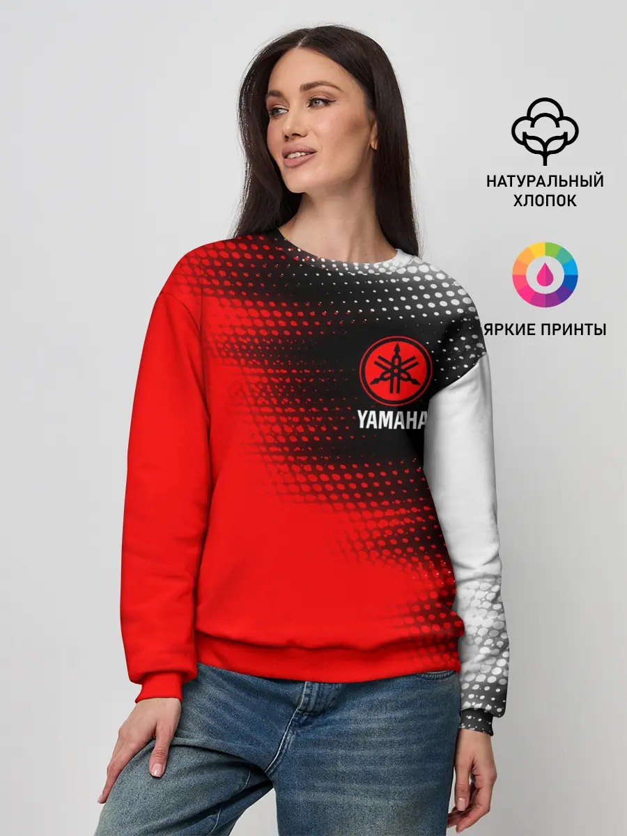 Женский свитшот / YAMAHA MOTOR / Ямаха
