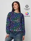 Женский свитшот / ГЕЙМЕРСКИЙ НЕОН