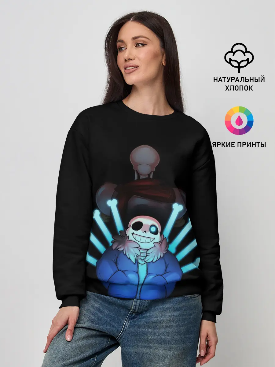 Женский свитшот / UNDERTALE