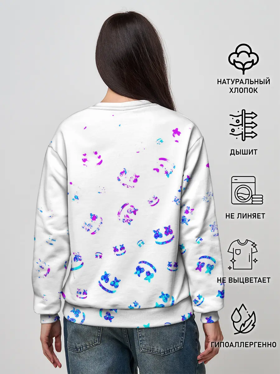 Женский свитшот / MARSHMELLO / МАРШМЕЛЛОУ
