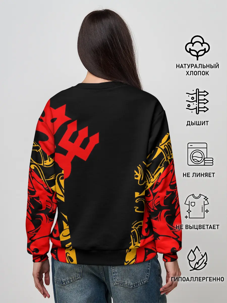 Женский свитшот / Manchester United | Red Devils