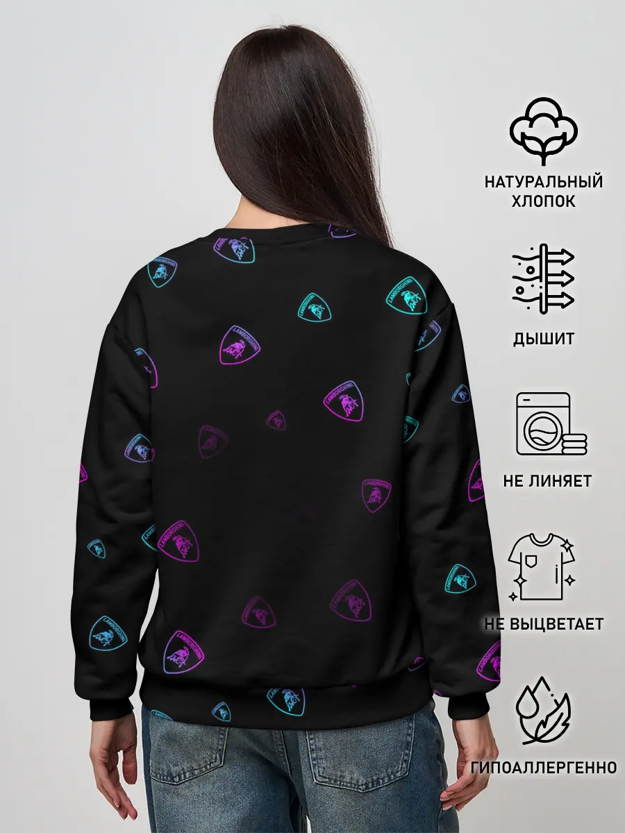 Женский свитшот / LAMBORGHINI / Ламборгини