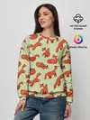 Женский свитшот / Осенние лисички