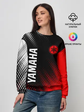 Женский свитшот / YAMAHA MOTOR / Ямаха