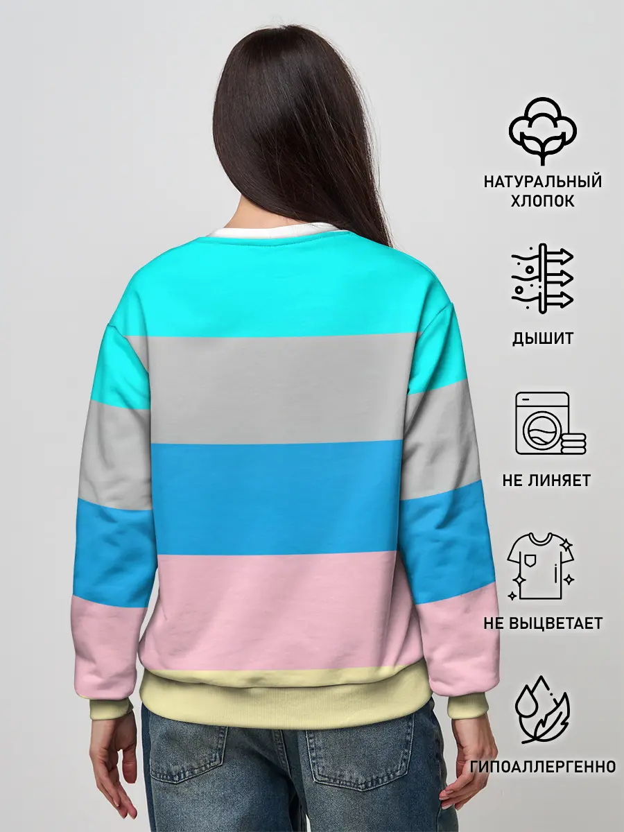 Женский свитшот / Флаг аниме