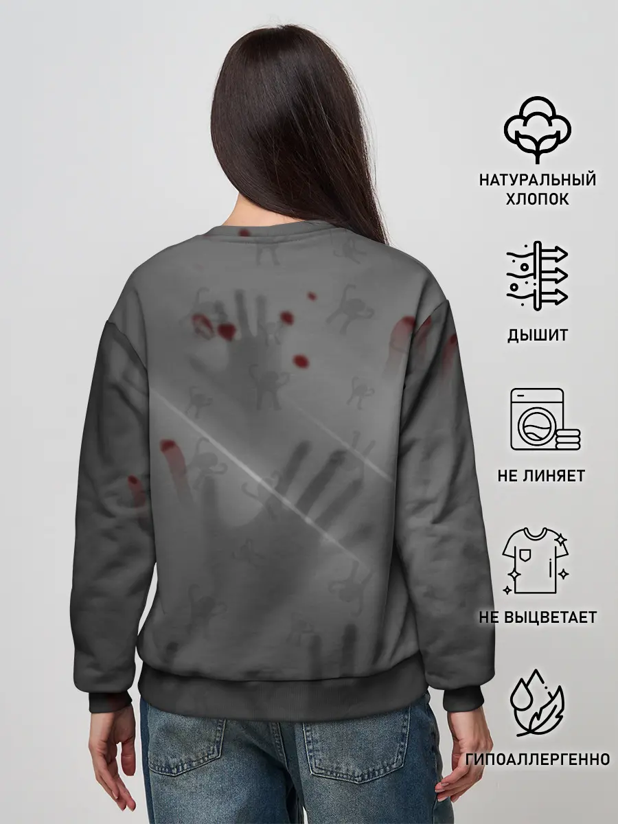 Женский свитшот / ЪУЪ СЪУКА