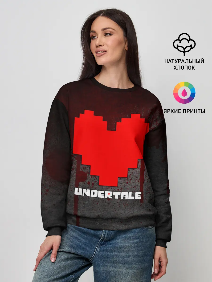Женский свитшот / UNDERTALE