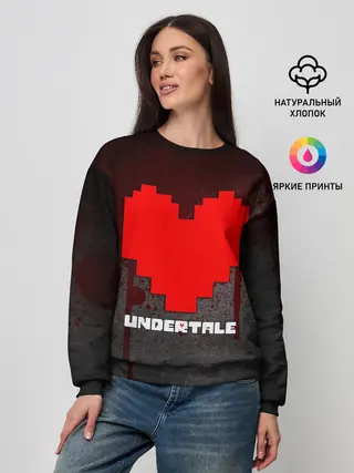 Женский свитшот / UNDERTALE