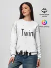 Женский свитшот / Twin cities