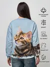 Женский свитшот / Бенгальский кот