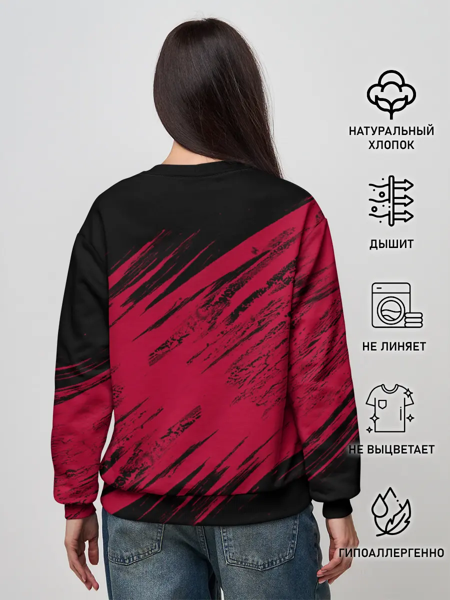 Женский свитшот / Чикаго Буллз