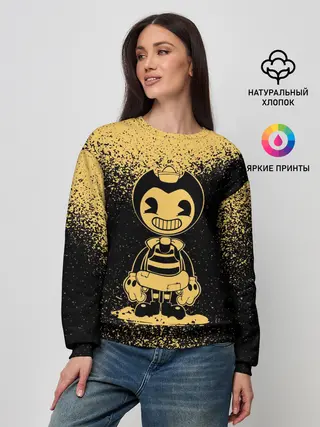 Женский свитшот / Bendy And The Ink Machine