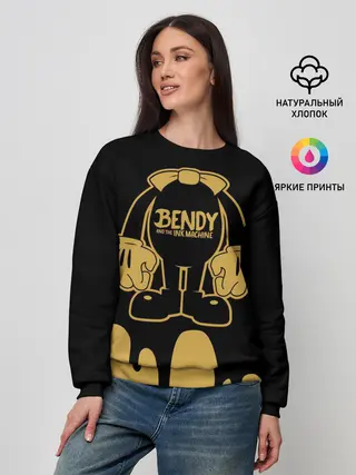 Женский свитшот / Bendy And The Ink Machine