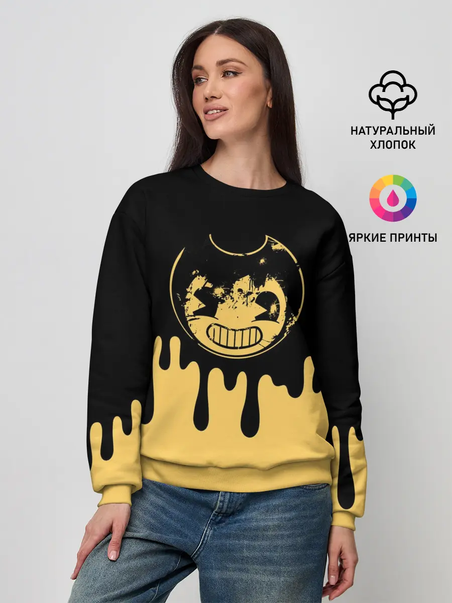 Женский свитшот / Bendy And The Ink Machine