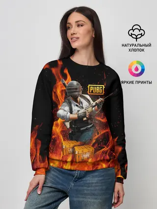 Женский свитшот / PUBG