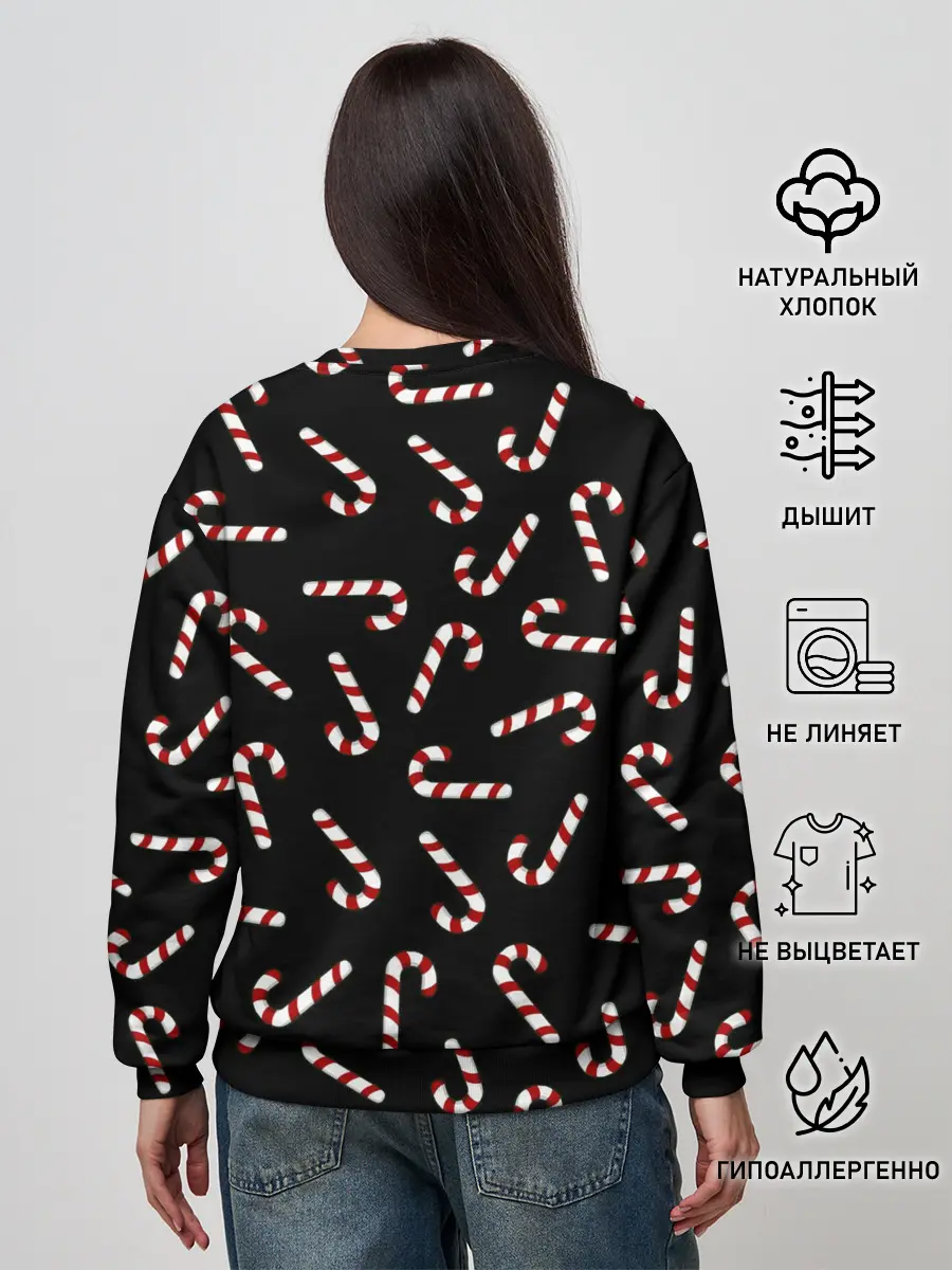 Женский свитшот / Christmas Candy