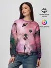 Женский свитшот / Девочка и космос