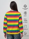 Женский свитшот / Радуга