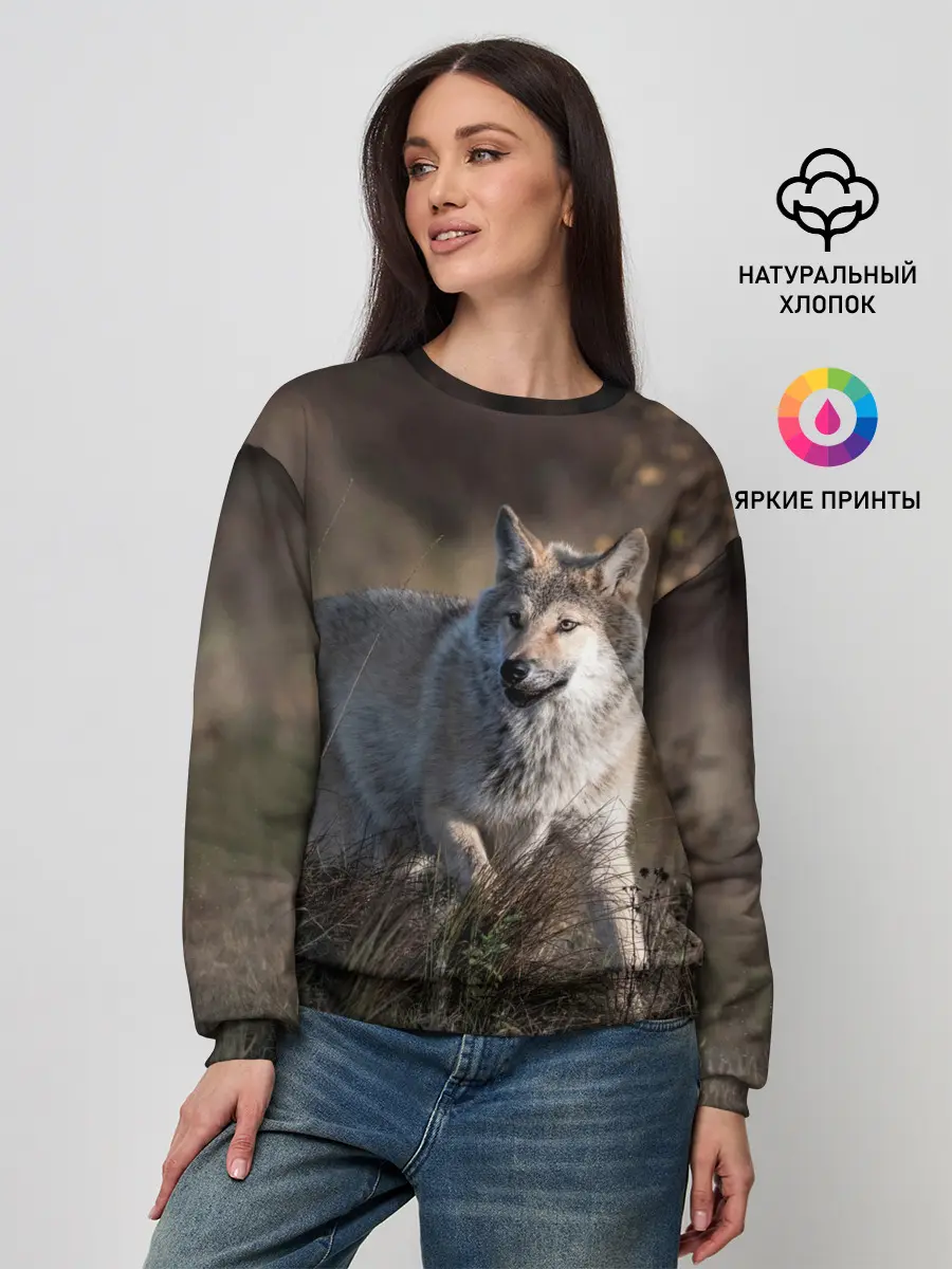 Женский свитшот / WOLF