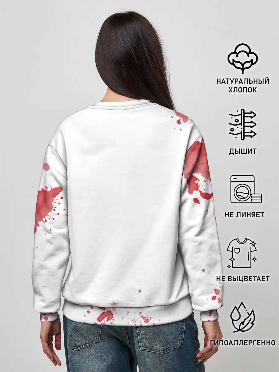 Женский свитшот / Лицо со шрамом