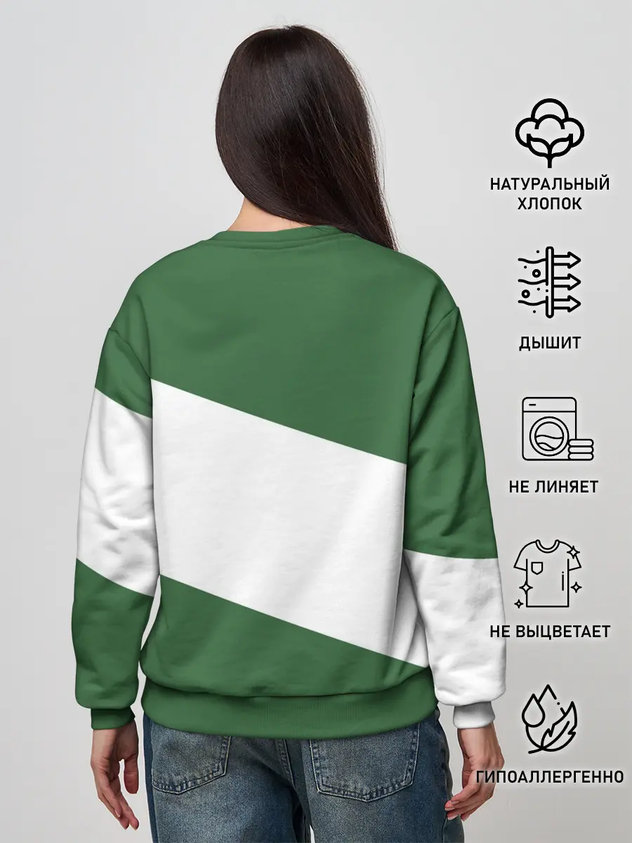 Женский свитшот / Бостон Селтикс