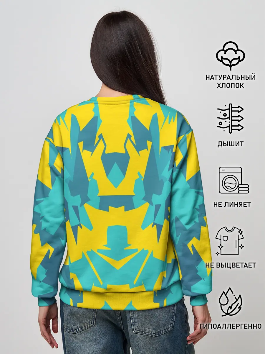 Женский свитшот / ИГРОВОЙ РАСКРАС