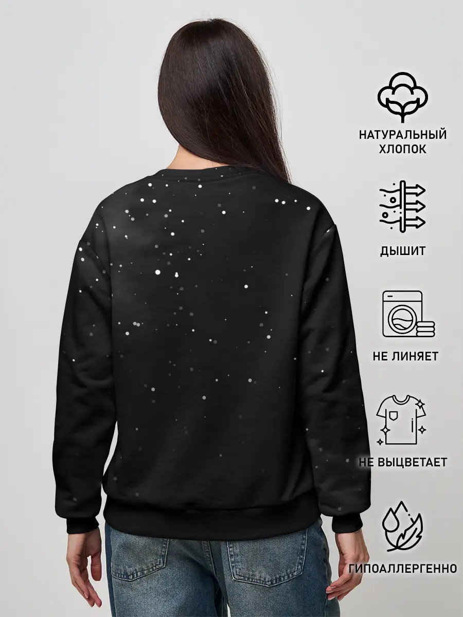 Женский свитшот / AMONG US - Orange