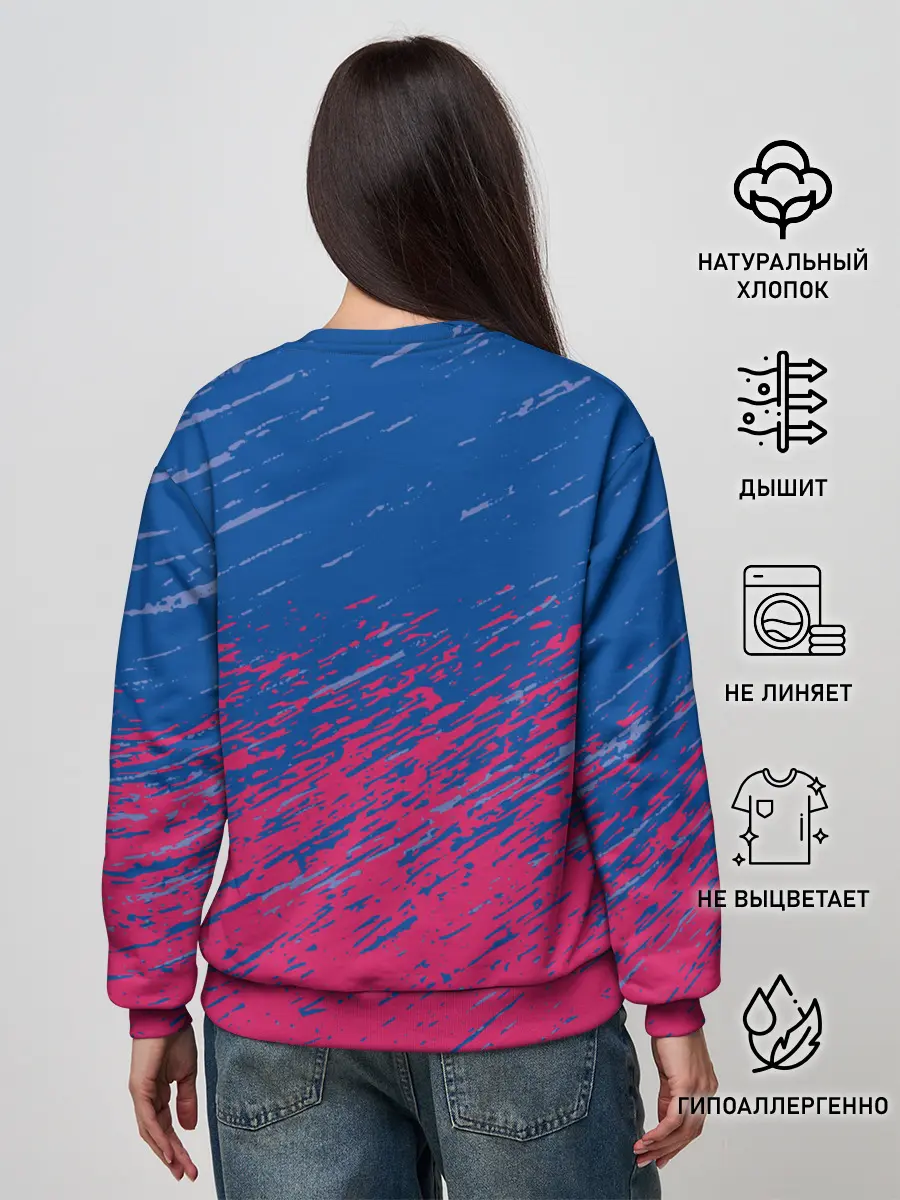 Женский свитшот / Chelsea / Челси.