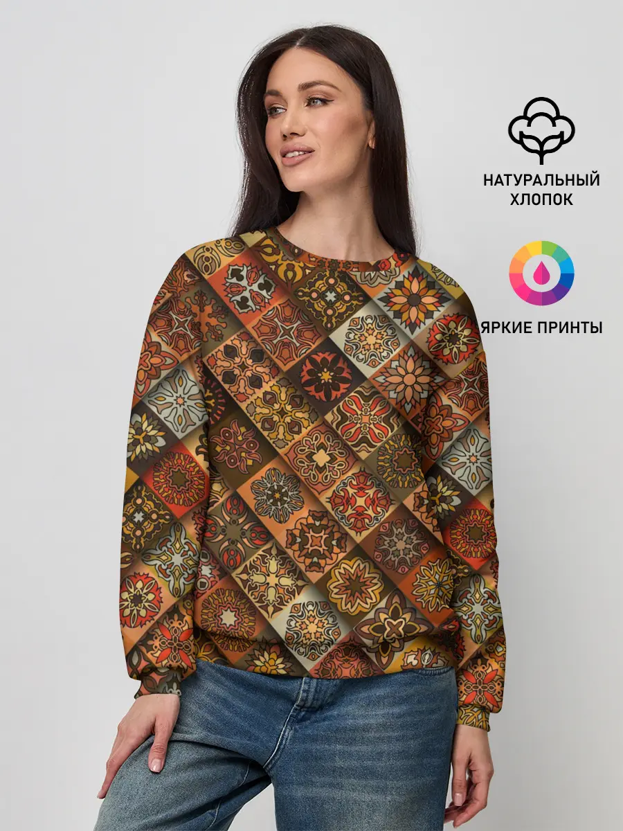 Женский свитшот / СЛАВЯНСКАЯ СИМВОЛИКА