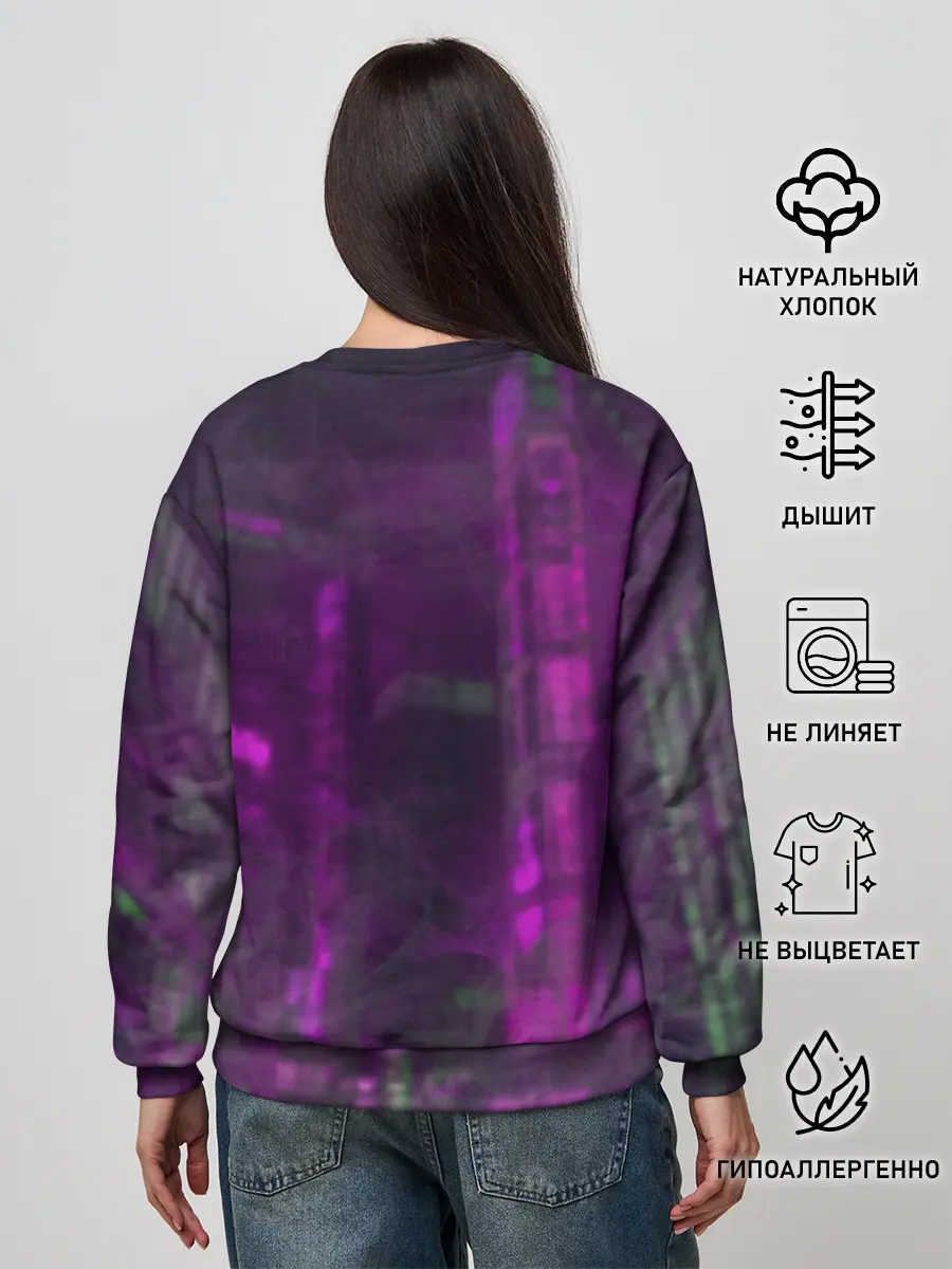 Женский свитшот / Zero Two in mask