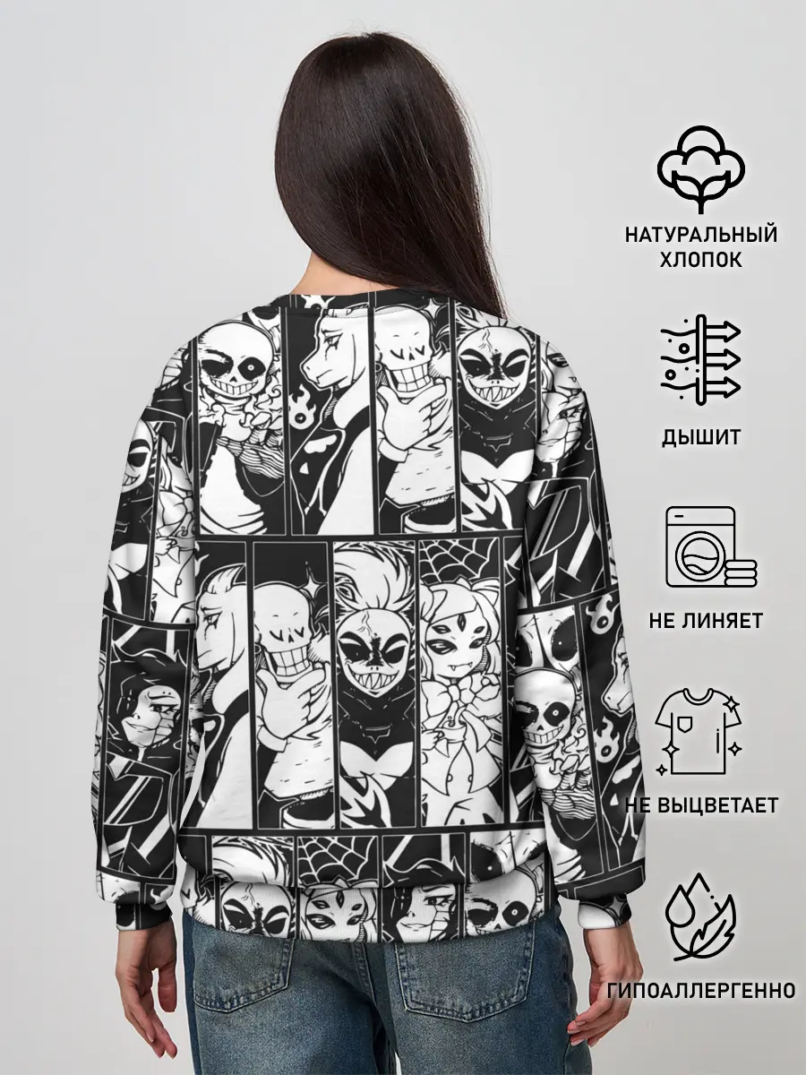 Женский свитшот / UNDERTALE