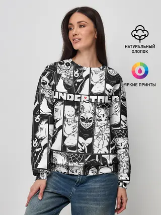 Женский свитшот / UNDERTALE