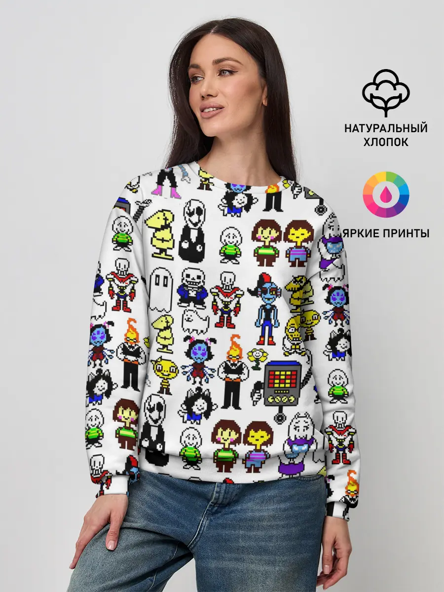 Женский свитшот / UNDERTALE