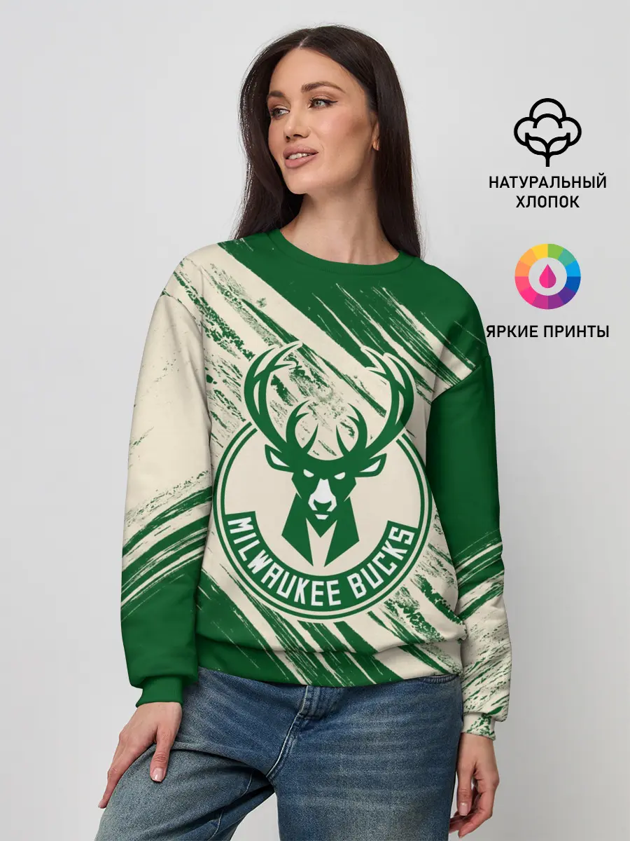 Женский свитшот / Милуоки Бакс