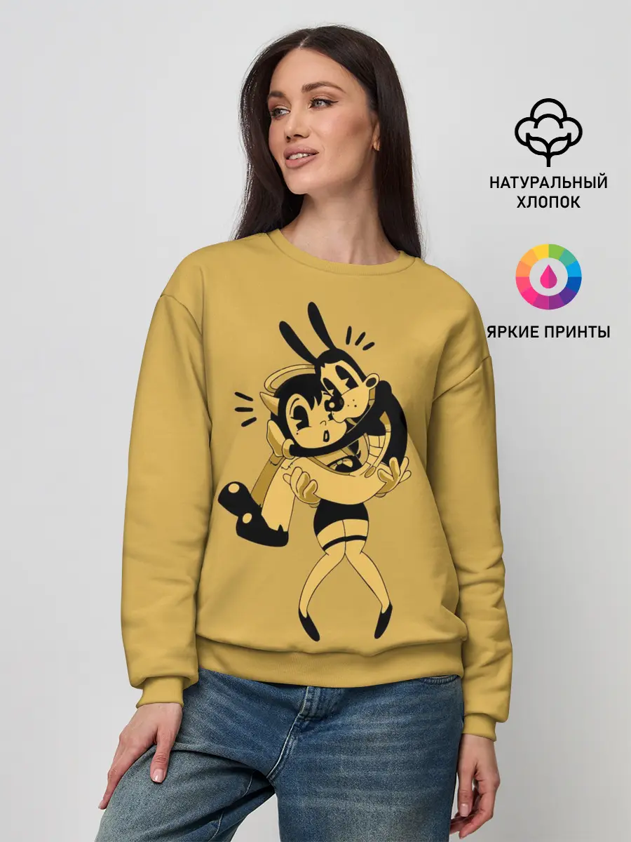 Женский свитшот / Bendy And The Ink Machine