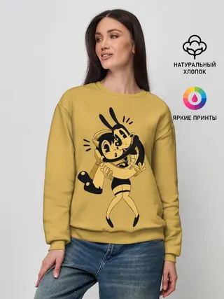 Женский свитшот / Bendy And The Ink Machine