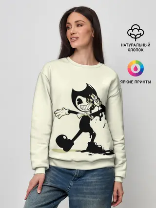 Женский свитшот / Bendy And The Ink Machine