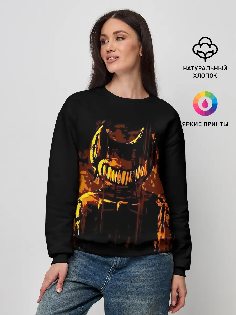 Женский свитшот / Bendy And The Ink Machine