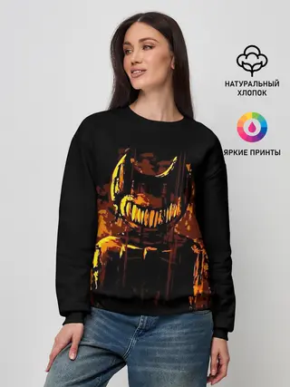 Женский свитшот / Bendy And The Ink Machine