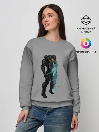 Женский свитшот / Кибер любовь