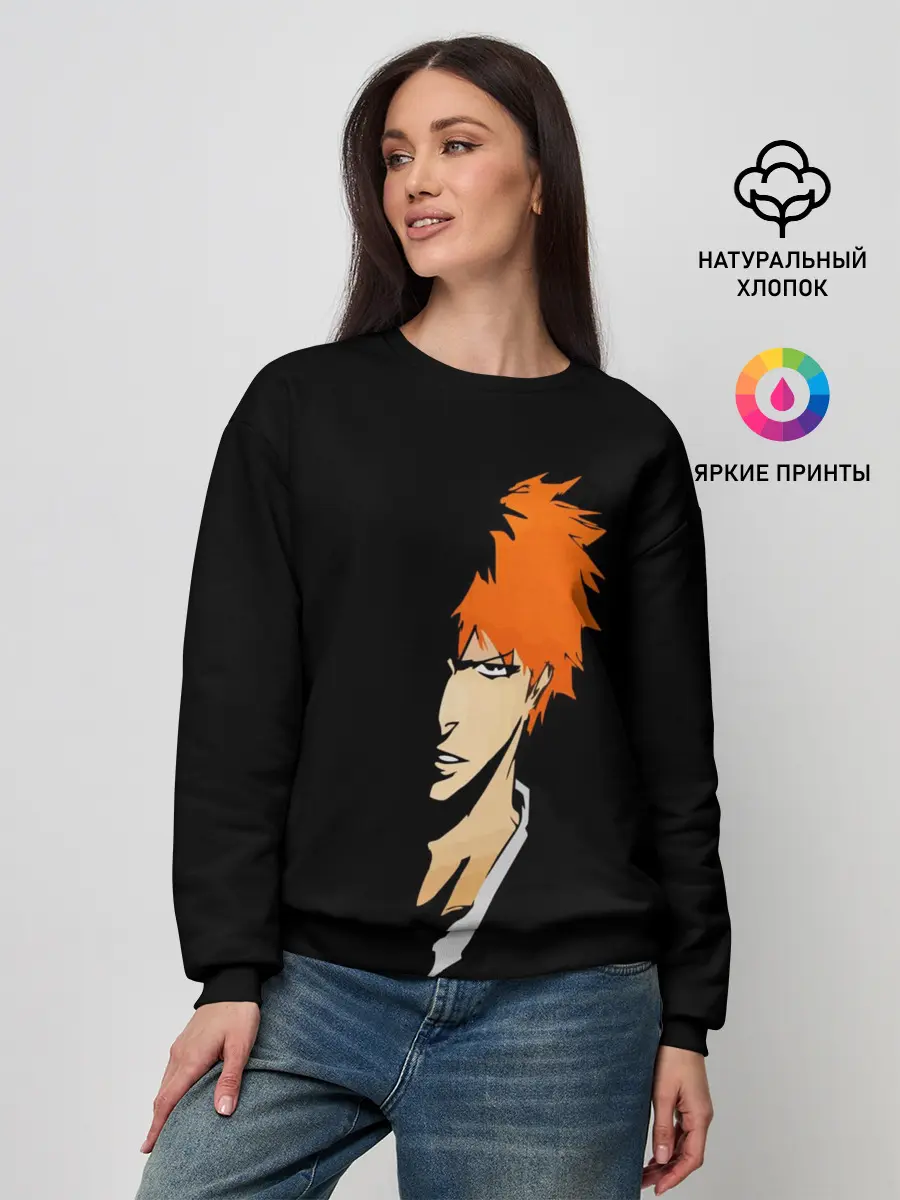 Женский свитшот / Ичиго Куросаки Блич