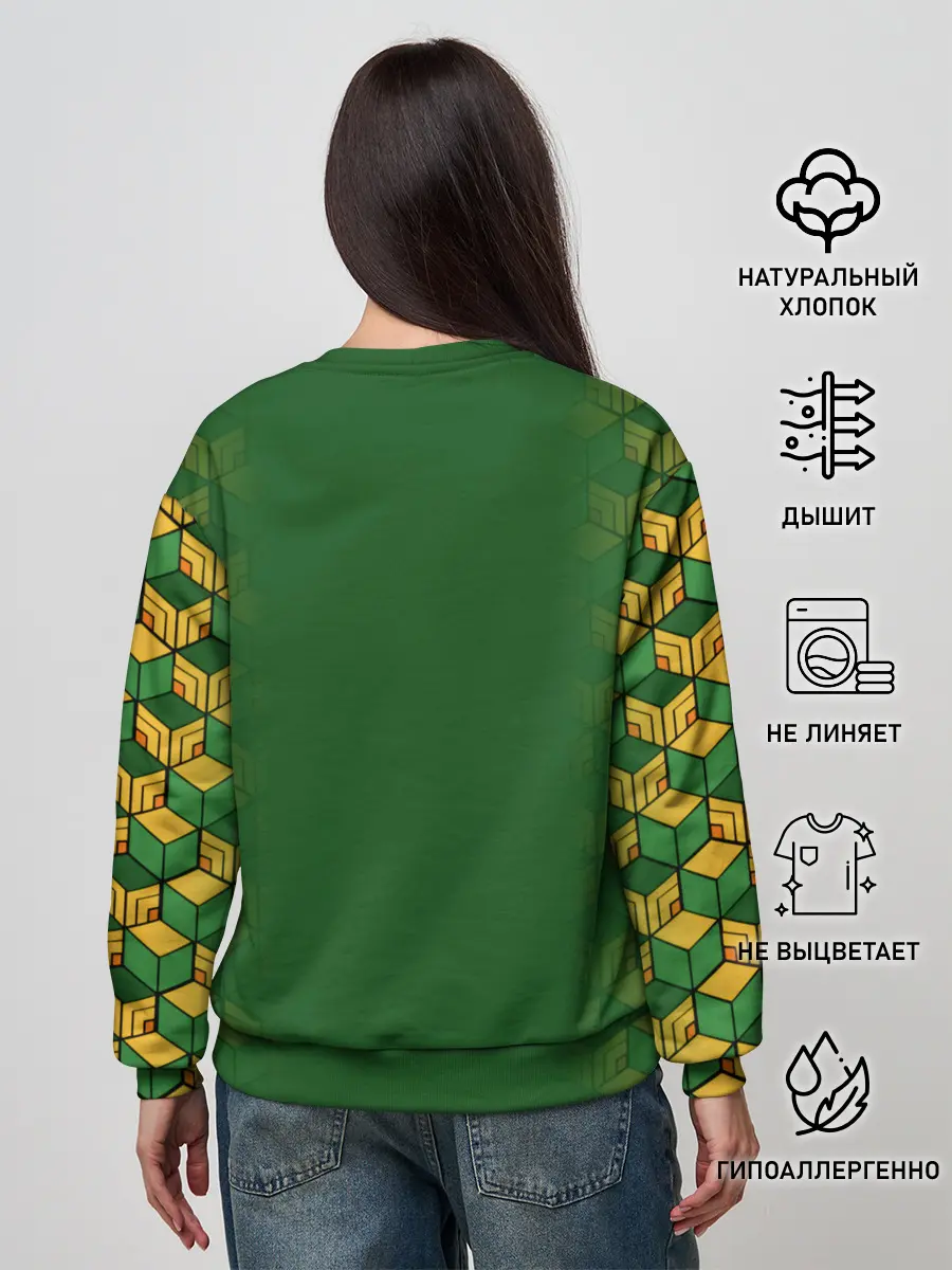 Женский свитшот / Гию Томиока Kimetsu no Yaiba