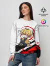 Женский свитшот / Agatsuma Zenitsu Kimetsu no Yaiba