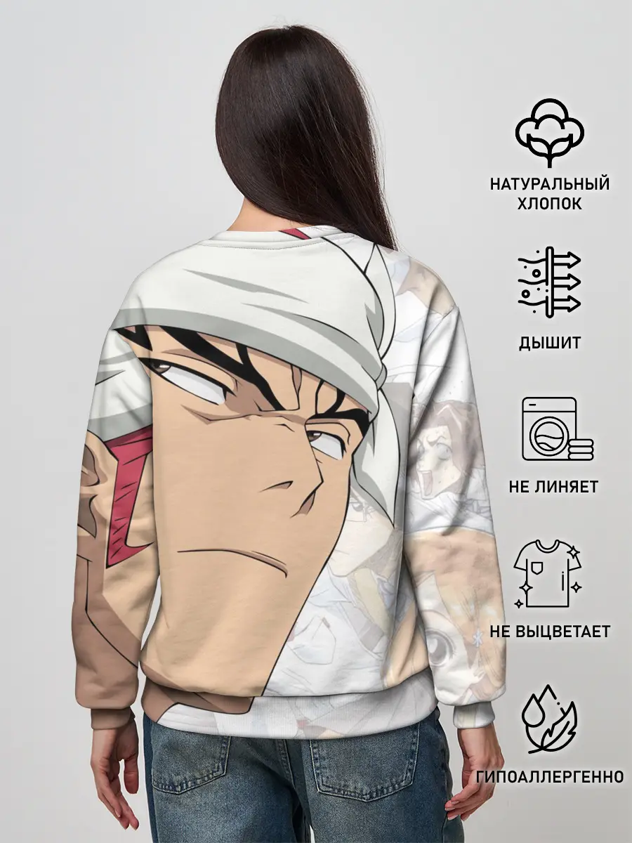 Женский свитшот / Bleach Anime Abarai Renji